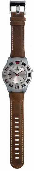 Burg Ibiza (silver/brown) Часы сотовый телефон