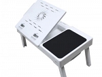 Smart Bird PT-33 Стол для ноутбука с кулером (White)