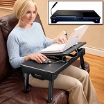 Smart Bird PT-22 стол для ноутбука складной (Black)