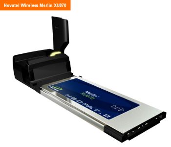 Novatel Wireless Merlin XU870 3G ExpressCard модем GSM +USB