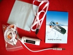 Aqua Music M4G FM MP3 Плеер 4GB для плавания водонепроницаемый (белый)