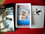 Aqua Music M4G FM MP3 Плеер 4GB для плавания водонепроницаемый (белый)
