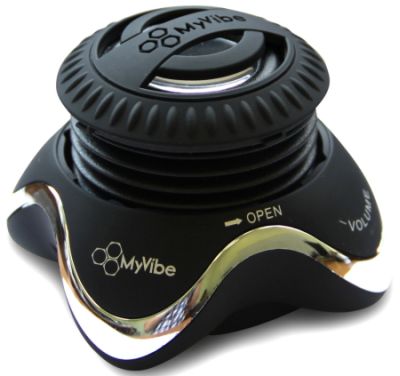 MyVibe S2 Портативная акустическая система (хром)