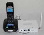 Комплект ShopCarry SIM стационарный сотовый телефон GSM DECT беспроводной
