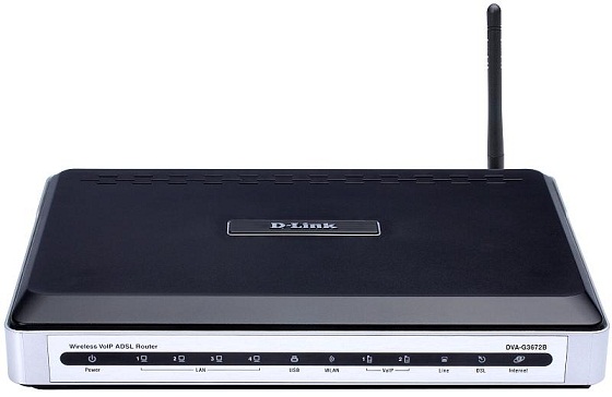 D-Link DVA-G3672B интернет-маршрутизатор