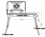 Smart Bird PT-33А Стол для ноутбука (черный) складной купить