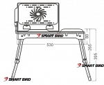 Smart Bird PT-33А Стол для ноутбука (белый)