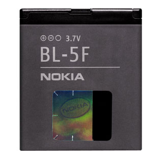 Nokia BL-5F Аккумулятор (6210, 6290, 6710, E65, N95, N96)