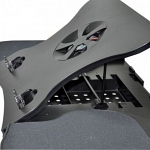 Smart Bird PT-32A Стол для ноутбука складной с кулером и USB-лампой (Black) купить