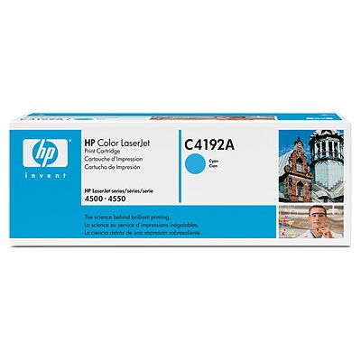 HP Color LaserJet C4192A 4500/4550 Картридж синий