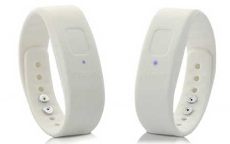 Buzzband MB20 bluetooth вибро браслет для сотового телефона белый