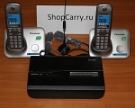 Комплект3 ShopCarry SIM стационарный сотовый телефон GSM DECT беспроводной