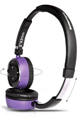 Mobidick Supertooth Melody Bluetooth стереонаушники (фиолетовые)