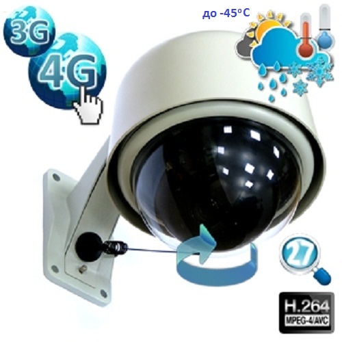 Точка зрения КРУГОЗОР ТАЙГА Уличная поворотная IP 3G камера