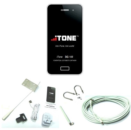 iTone 3G-10B активный усилитель 3g сигнала для модема роутера с разъемом ts9