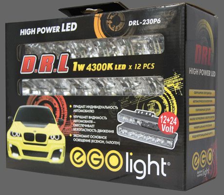 EGO Light DRL-230P6 Фары дневного света светодиодные