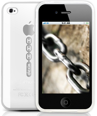 DEXIM Braceiet TPU чехол для iPhone 4S/4 белый