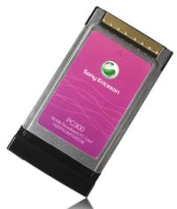 Sony-Ericsson PC300 3G PCMCIA модем GSM