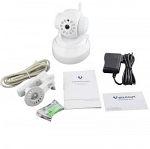 Mobidick SVIC39W (T7837WIP) поворотная P2P Wi-Fi IP камера (белый)
