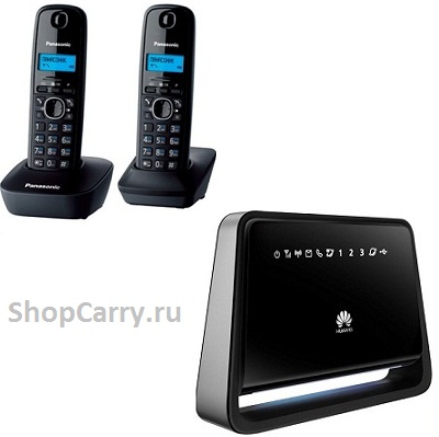 Комплект ShopCarry SIM SOHO PRO10 стационарный сотовый радио DECT телефон GSM/4G/3G WIFI роутер 