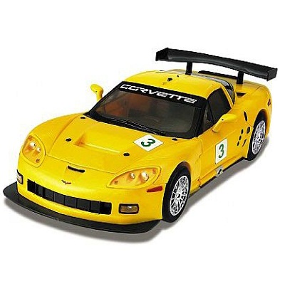 Игрушка Робот-трансформер Chevrolet Corvette C6R, 1:32, свет