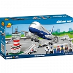 Игрушка Конструктор пластиковый самолет COBI Боинг 787 Дримлайнер,1000 дет(Boeing)