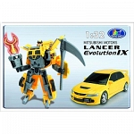 Игрушка Робот-трансформер Mitsubishi Lancer Evolution IX , 1:32, свет