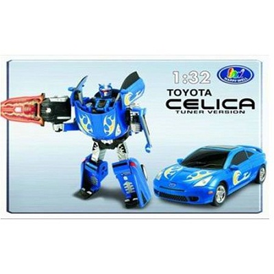 Игрушка Робот-трансформер Toyota Celica, 1:32, свет