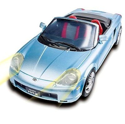 Игрушка Робот-трансформер Happy Well TOYOTA MR2, 1:18, свет, звук