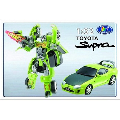 Игрушка Робот-трансформер TOYOTA SUPRA, 1:32, свет
