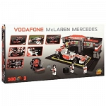 Конструктор пластмассовый COBI Пит стоп Формула-1 500 дет.(Mclaren)