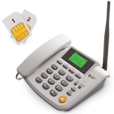BQ BQD-2051 Rome - Стационарный сотовый телефон GSM беспроводной (2xSIM) купить оперативная память 32 Мб