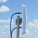 Antex NITSA-5 MIMO 2x2 с кабелем 10м.х2 антенна внешняя 4G/3G/2G/WIFI LTE-A широкополосная панельная + кабель 2 х10 м SMA-male  купить Рекомендуется к применению на расстояниях до 10 км от БС