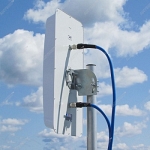 Antex NITSA-5 MIMO 2x2 с кабелем 10м.х2 антенна внешняя 4G/3G/2G/WIFI LTE-A широкополосная панельная + кабель 2 х10 м SMA-male  купить Рекомендуется к применению на расстояниях до 10 км от БС