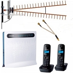 Комплект ShopCarry SIM SOHO PRO12 стационарный сотовый радио DECT телефон GSM/4G/3G WIFI роутер купить характеристики применение