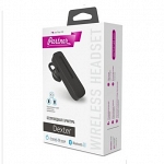 Partner Dexter Bluetooth-гарнитура купить для осуществления звонков и прослушивания мультимедиа в беспроводном режиме мощный аккумулятор Li-poly обеспечит гарнитуре более 5 часов автономной работы в р