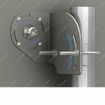 Antex AGATA MIMO 2x2 антенна внешняя 4G/3G/2G/WIFI (15-17 dBi) широкополосная панельная + кабель 2 х10 м sma купить рабочий диапазон частот  1700-2700 МГц