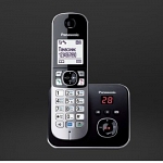 Panasonic KX-TG6821RU беспроводной телефон DECT купить АОН, Caller ID (журнал на 50 вызовов) Цифровой автоответчик Функция резервного питания цена
