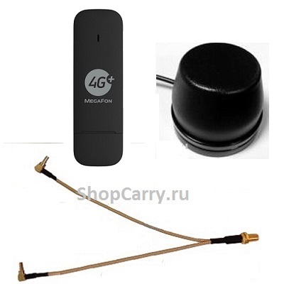 Huawei E3372 МТС Мегафон Билайн (827F) 4G 3G LTE MIMO USB модем с внешней антенной и переходником купить применение характеристики