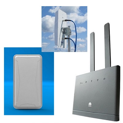 Huawei B310s-22 шлюз с антенной MIMO WIFI LTE-A панельной направленной