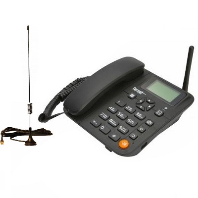 Termit FixPhone v2 rev.3.1.0 Стационарный сотовый телефон GSM под сим карту с антенной на кабеле