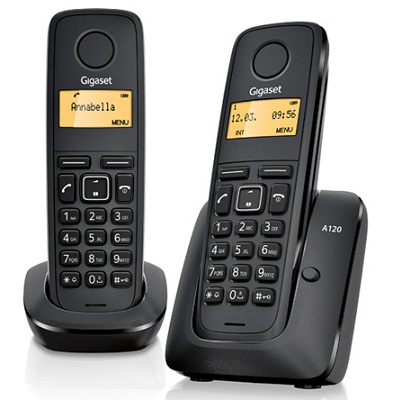 Gigaset A120 Duo радиотелефон DECT GAP ECO