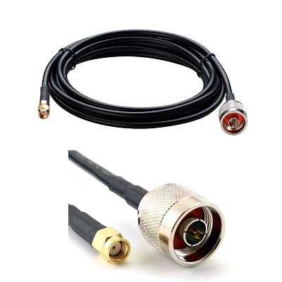 Кабель 1 метр Rg-58 Rp-sma-female и N-male разъемы кабельная сборка Shopcarry