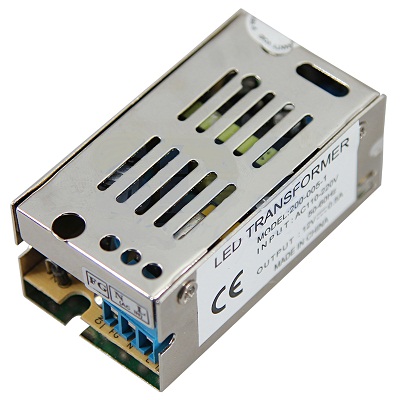 Rexant Адаптер питания 110-220V AC/12V DC, 0, 5A, 5W с разъёмами под винт, без влагозащиты (IP23)