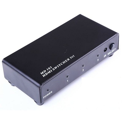 REXANT Переключатель HDMI 3x1 Поддержка 3D