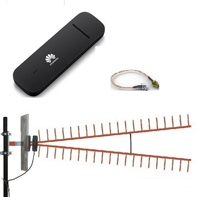 Huawei E3372h-153 4G LTE 3G 2G GSM GPRS модем универсальный с антенной направленной и переходником