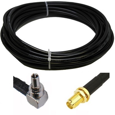 3 метра RG-58 a/u 50 Ом разъемы SMA-Female и CRC9 кабельная сборка ShopCarry