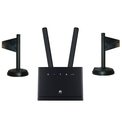 Huawei B315s-22 роутер 4G (LTE) универсальный с внешними 4G 3G антеннами купить HUAWEI роутер