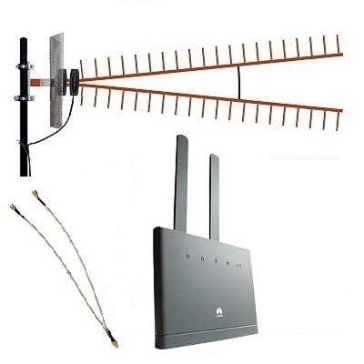 Huawei B310 с антенной всеволновой широкополосной направленной LTE Cat4 WIFI роутер универсальный