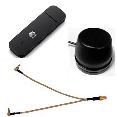 Huawei E3372h-320 4G LTE 3G 2G GSM GPRS USB модем универсальный с внешней антенной и переходником